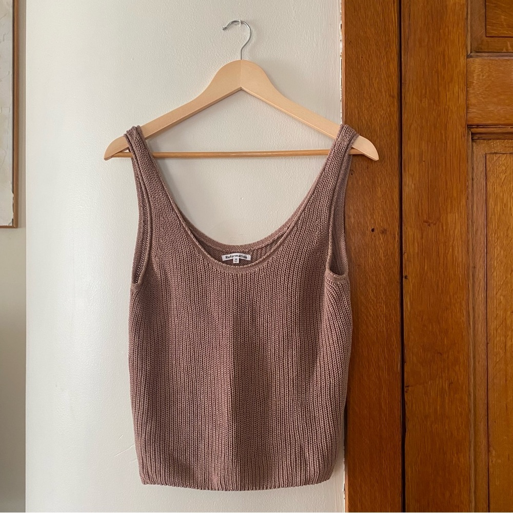 Reformation Sweater Tank